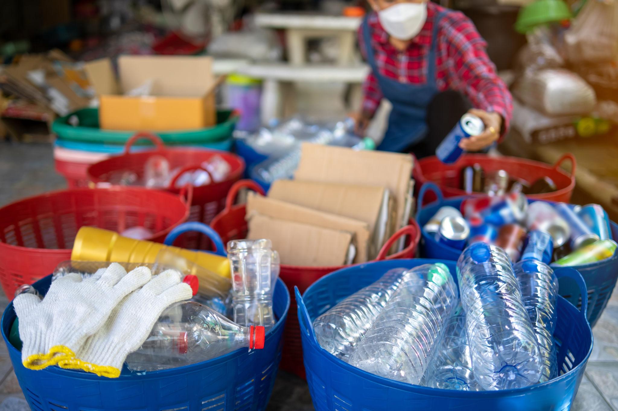 Paper and Plastic Recycling
